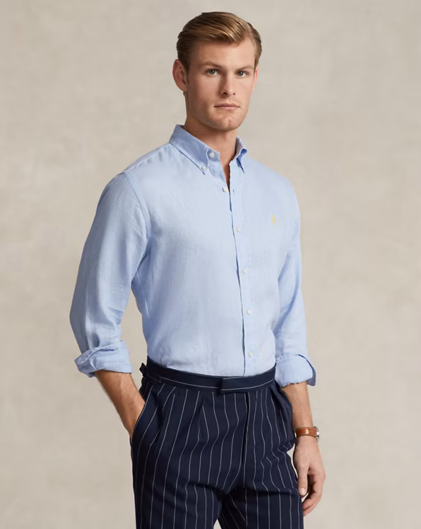 Custom Fit Linen Shirt