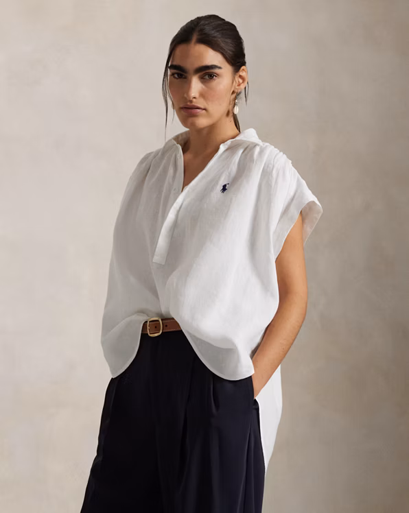 Linen Popover Shirt