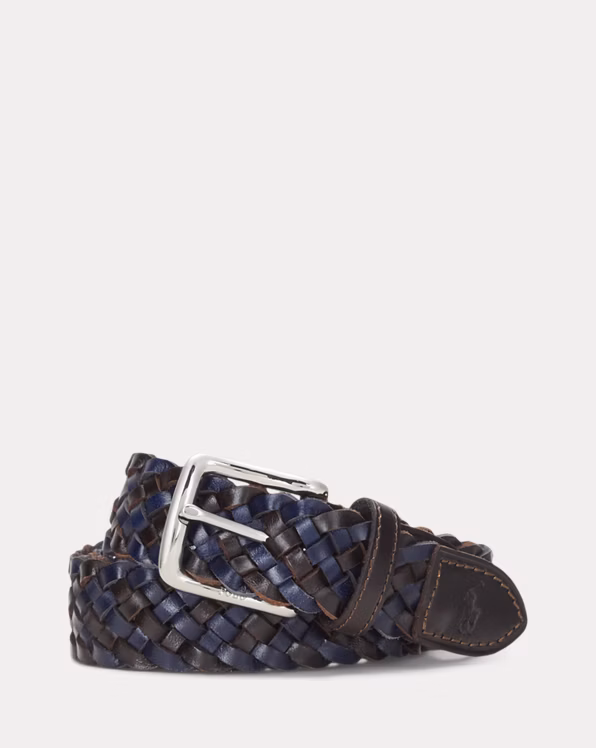 Braided Leather Belt