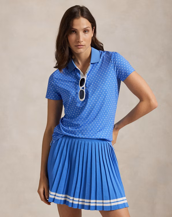 Tailored Fit Stretch Jersey Polo Shirt