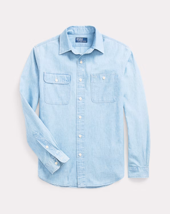 Classic Fit Chambray Workshirt