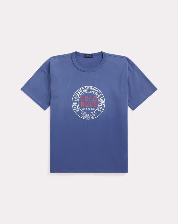 Classic Fit Jersey Graphic T-Shirt