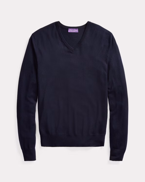 Cashmere V-Neck Jumper