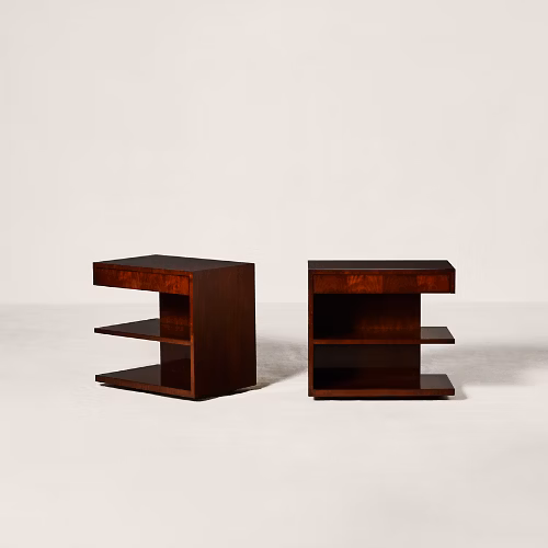 Modern Hollywood Nightstand – Left Side