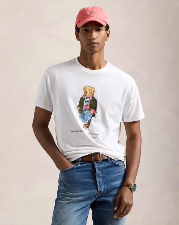 Classic Fit Polo Bear Jersey T-Shirt