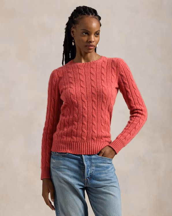 Cable-Knit Cashmere Jumper