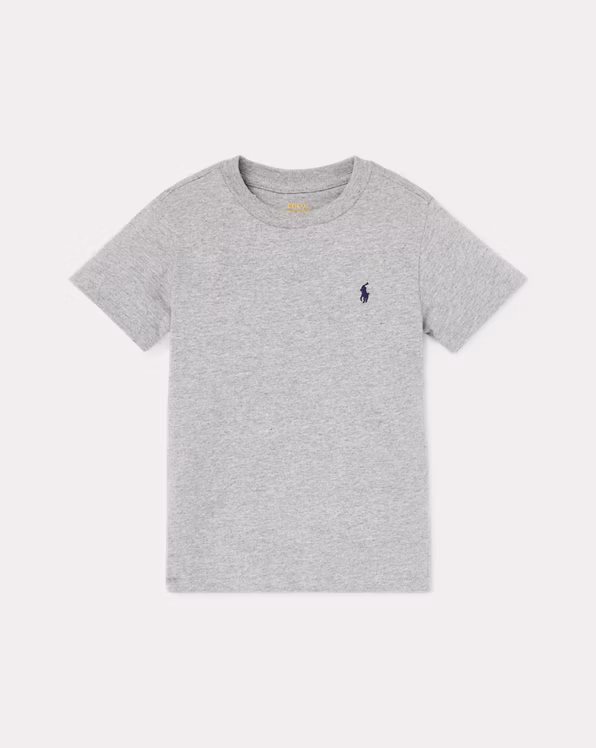 Cotton Jersey Crewneck T-Shirt
