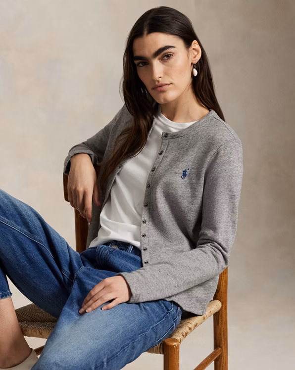 French Terry Cardigan
