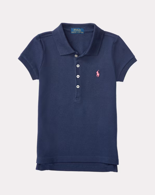 Stretch Mesh Polo Shirt