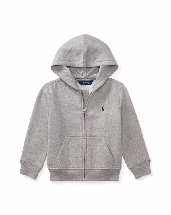 Cotton-Blend-Fleece Hoodie
