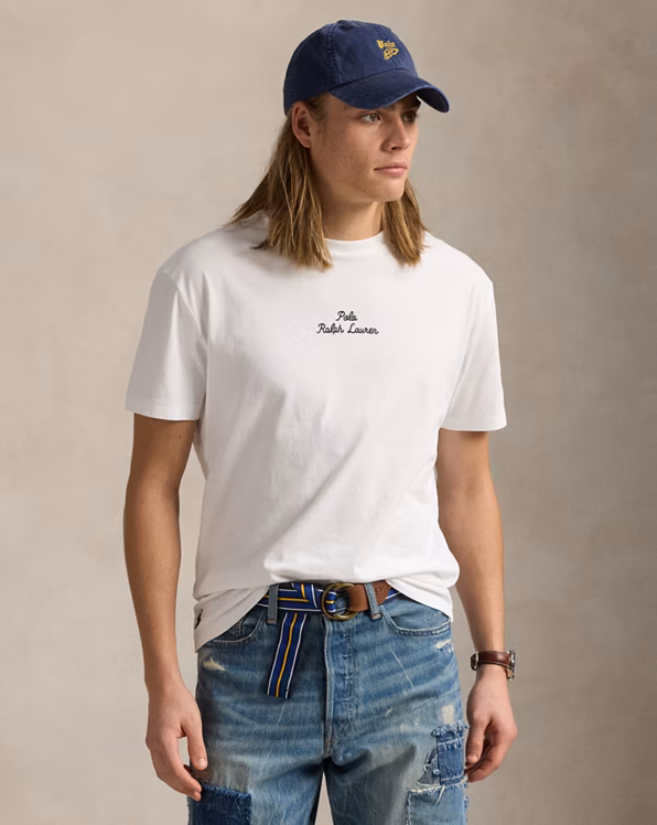 Classic Fit Logo Jersey T-Shirt