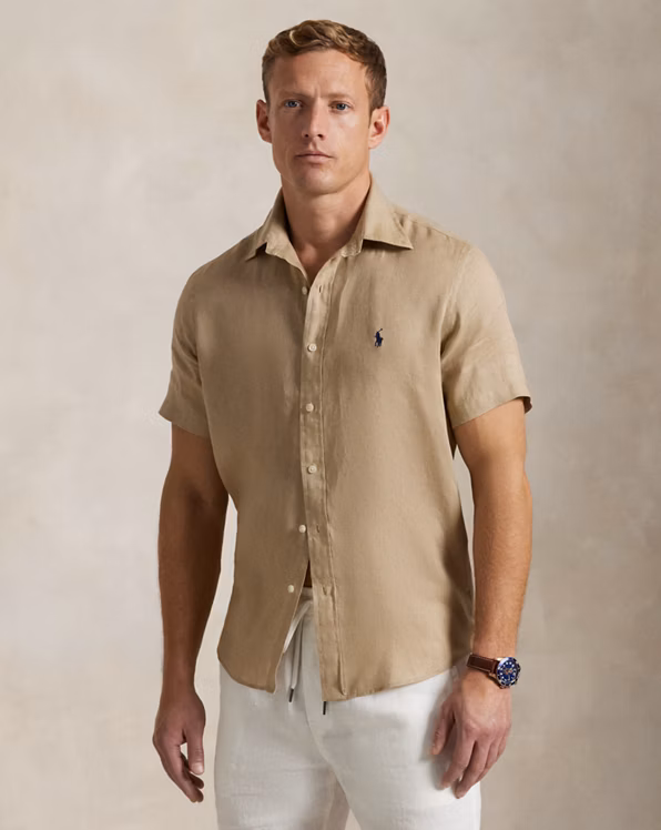 Custom Fit Linen Shirt