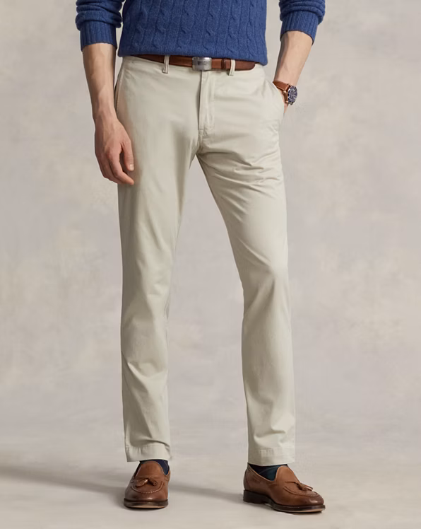 Stretch Slim-Fit Twill Trouser