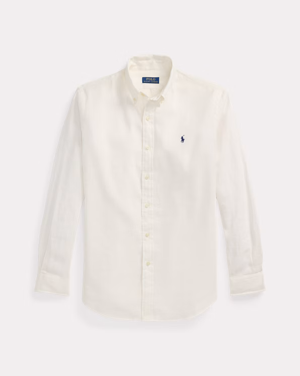 Custom Fit Linen-Cotton Shirt
