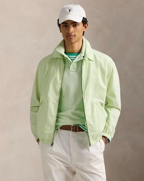 The Bayport Mineral-Dyed Poplin Jacket