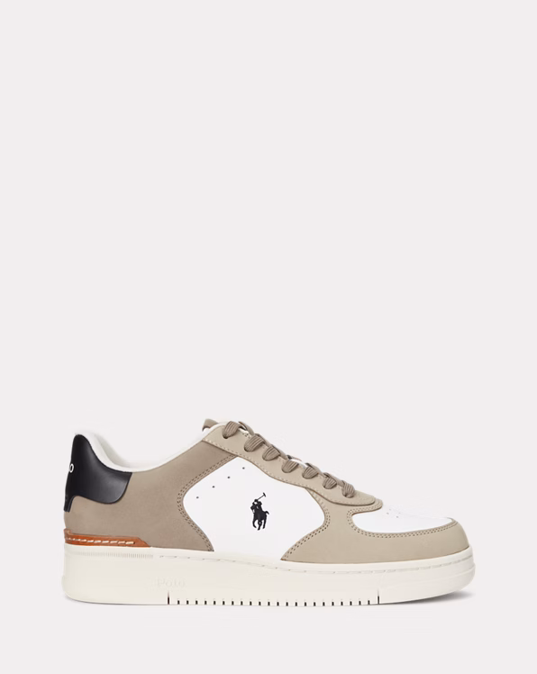 Masters Court Nubuck & Leather Trainer