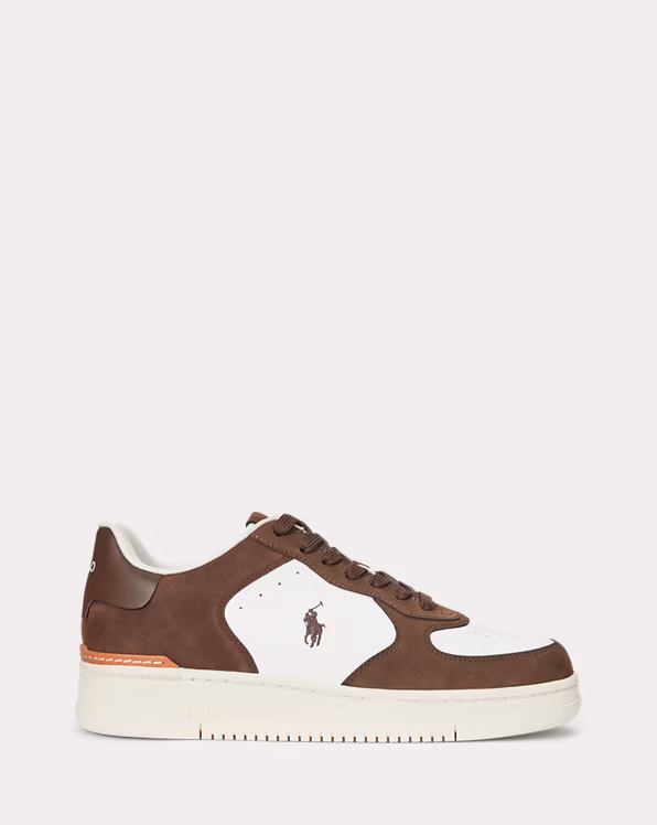 Masters Court Nubuck & Leather Trainer