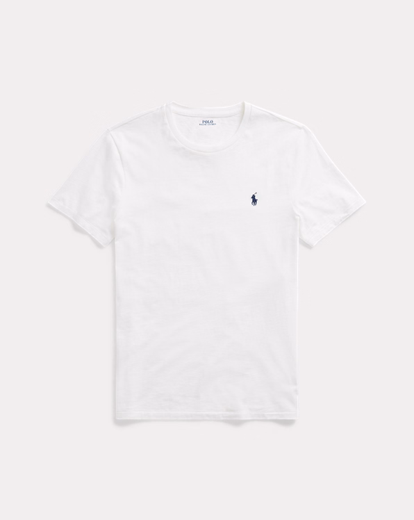 Custom Slim Fit Jersey Crewneck T-Shirt