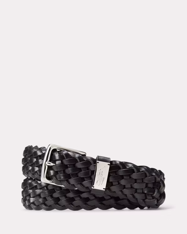 Braided Leather Belt