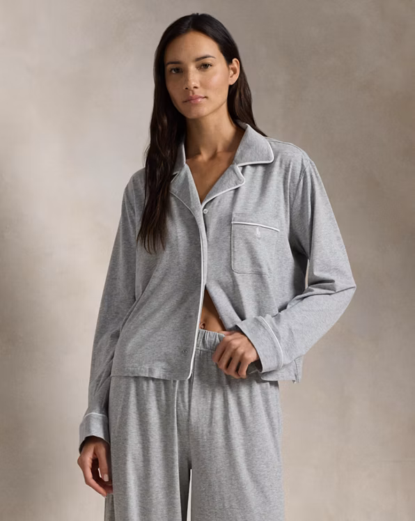 Jersey Long-Sleeve Pyjama Set