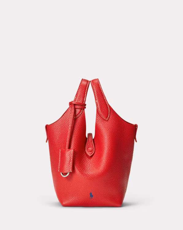 Polo Play Leather Small Tote & Crossbody