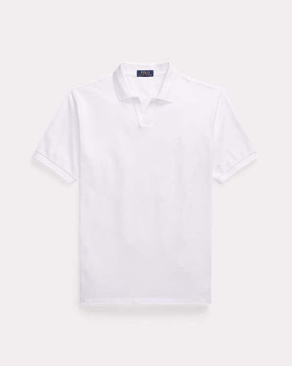 Classic Fit Stretch Mesh Polo Shirt
