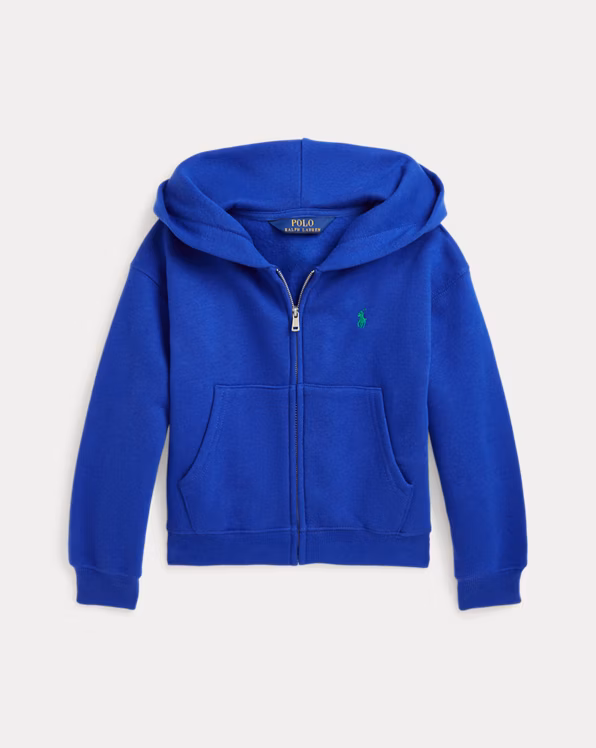 Logo Fleece Full-Zip Hoodie