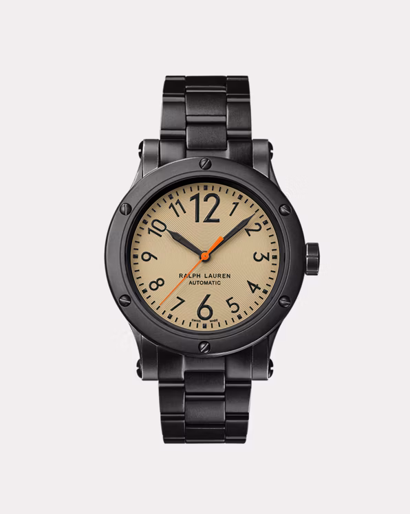 42 MM Aged Steel Watch