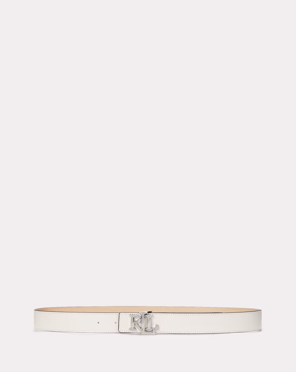 Logo Reversible Leather Belt