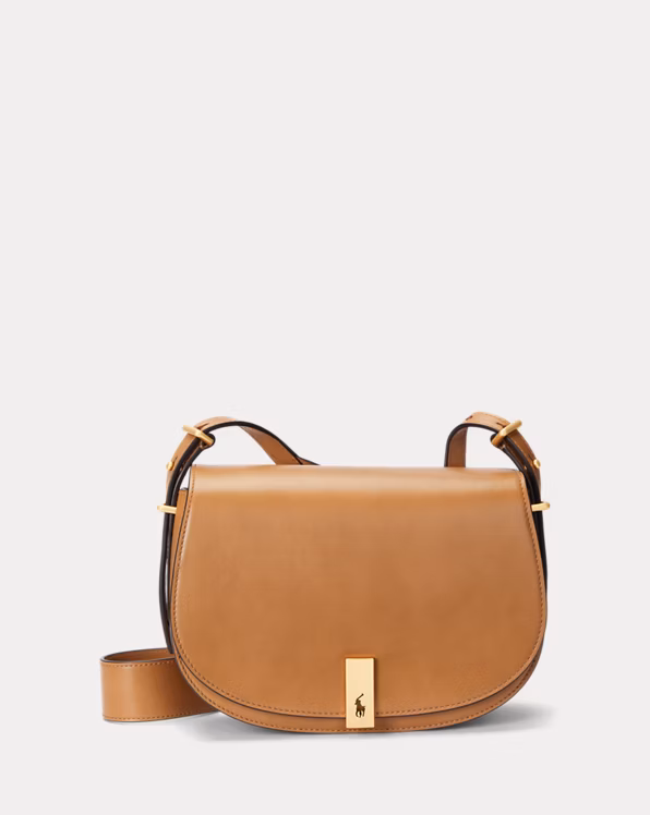 Polo ID Leather Saddle Bag