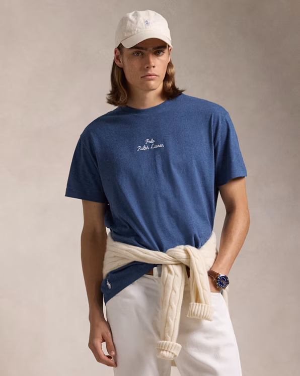 Classic Fit Logo Jersey T-Shirt