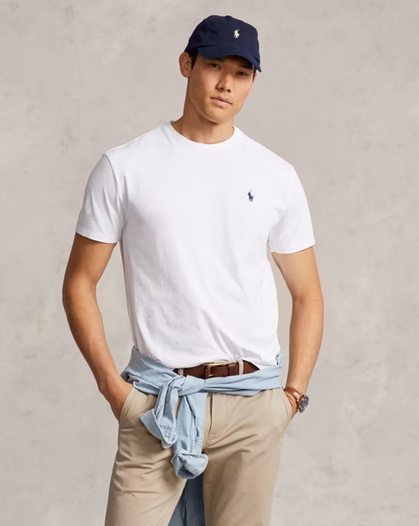 Classic Fit Jersey Crewneck T-Shirt