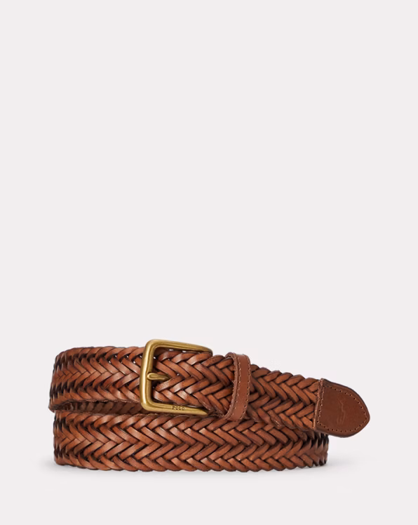 Braided Calfskin Belt