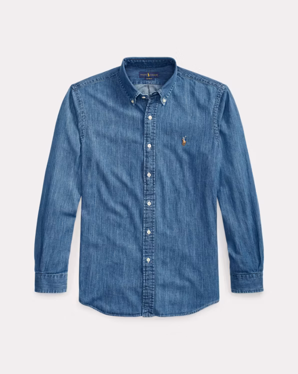 Custom Fit Denim Shirt