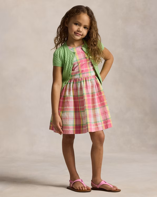 Plaid Cotton Dress