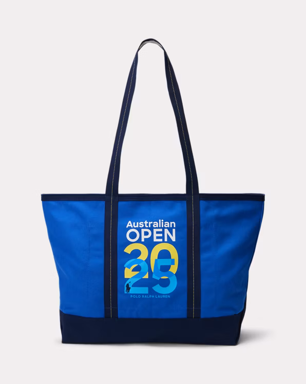 Australian Open Canvas Tote