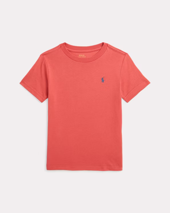 Cotton Jersey Crewneck T-Shirt