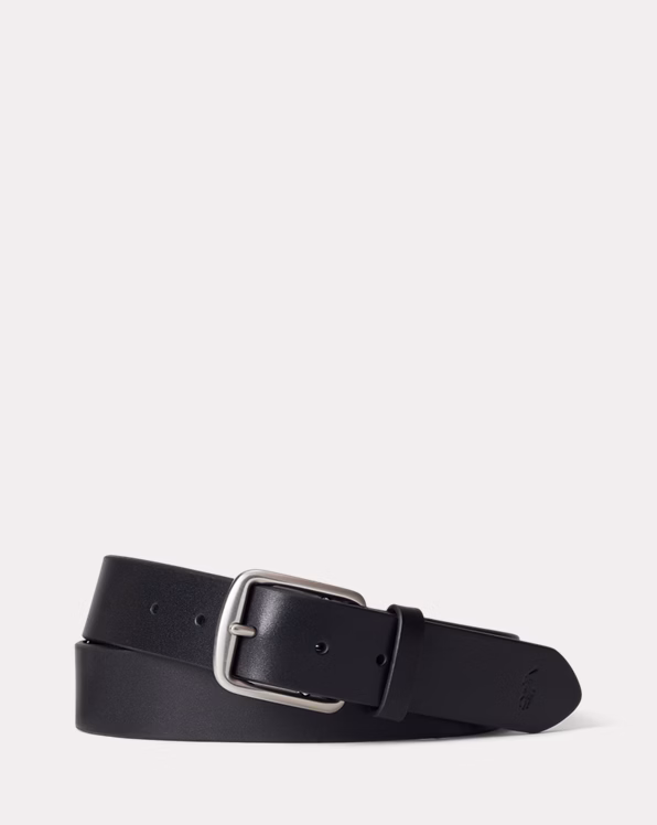 Signature Pony Leather Belt