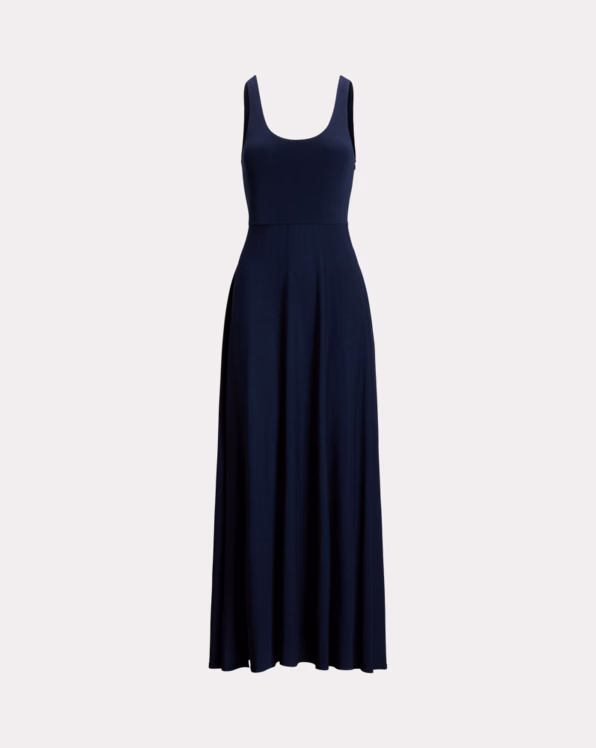 Scoopneck Jersey Dress