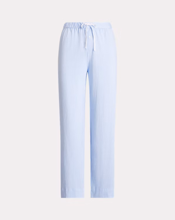 Striped Cotton Jersey Pyjama Trouser