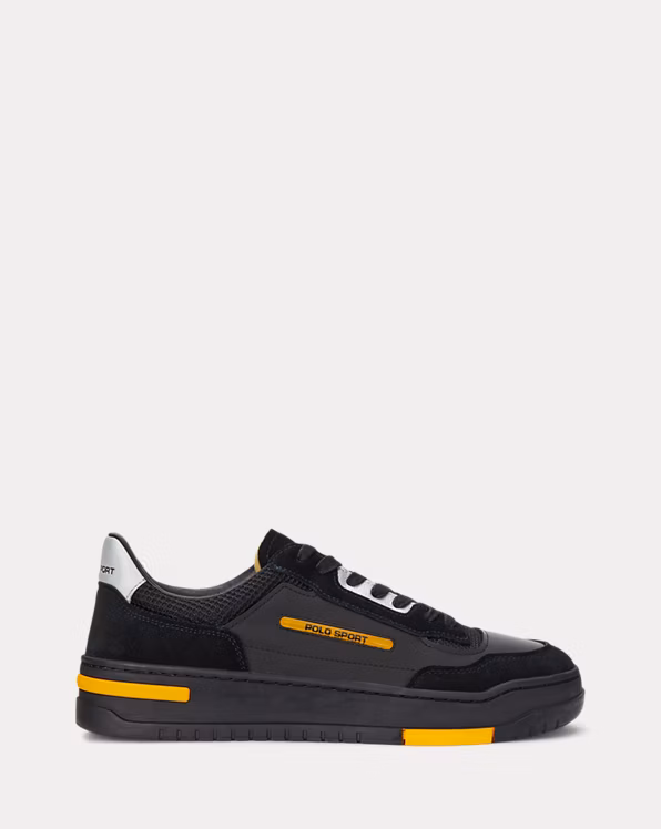 PS300 Leather-Panelled Trainer