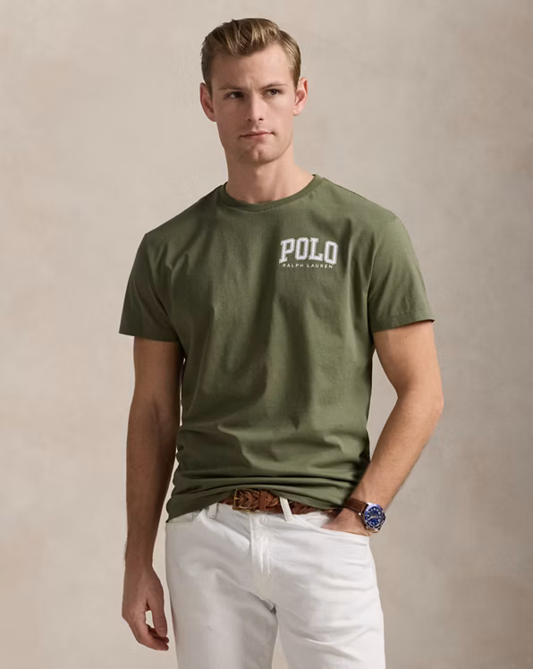 Classic Fit Logo Jersey T-Shirt