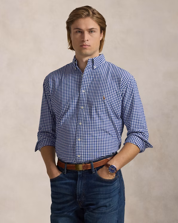 Gingham Oxford Shirt