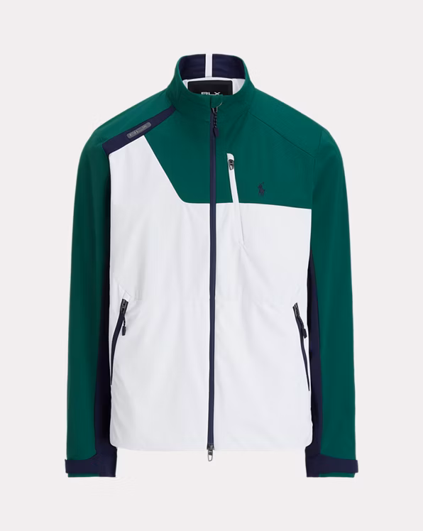 Colour-Blocked Packable Jacket