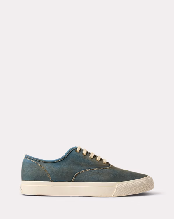 Washed Canvas Trainer