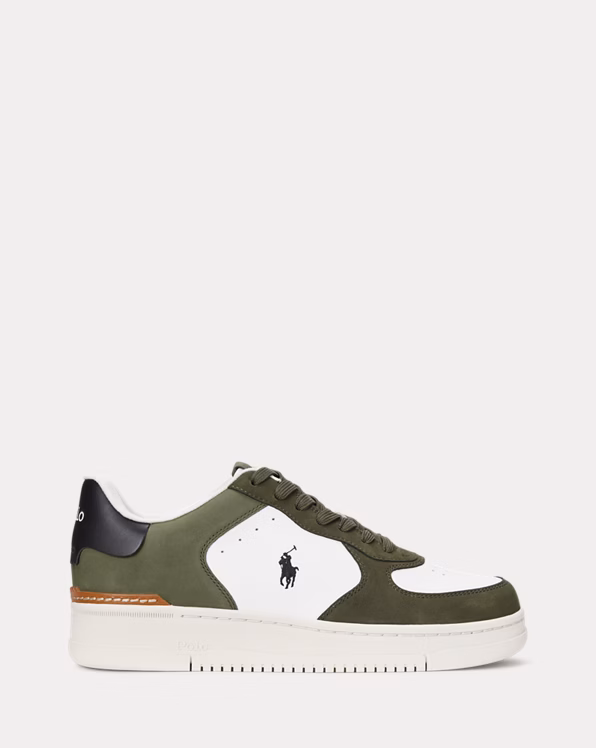 Masters Court Nubuck & Leather Trainer