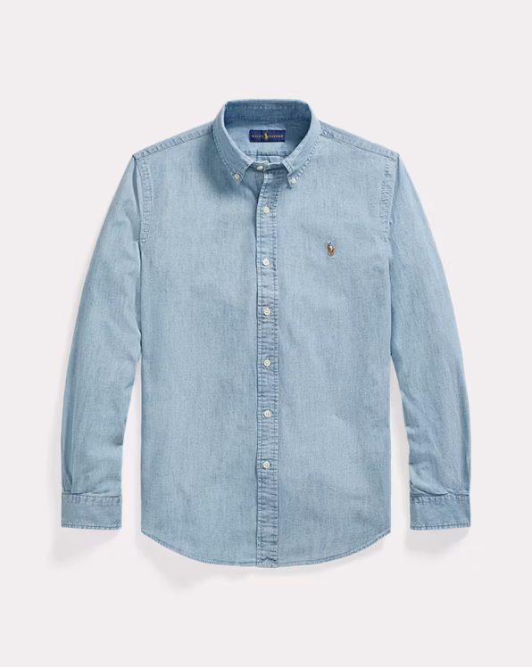 Custom Fit Chambray Shirt