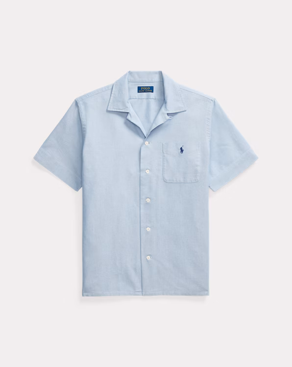 Classic Fit Oxford Camp Shirt