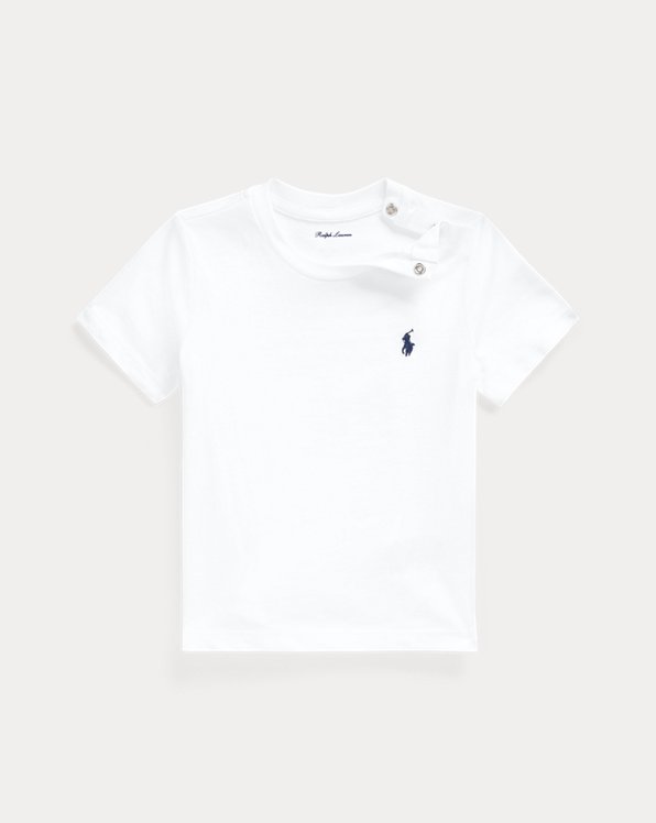 Cotton Jersey Crewneck T-Shirt