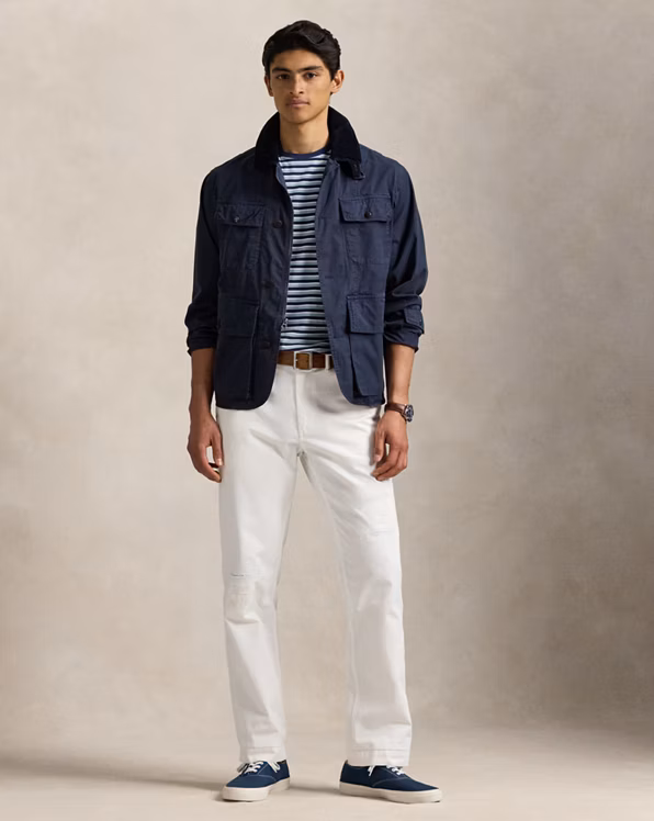 Classic Fit Striped Jersey T-Shirt
